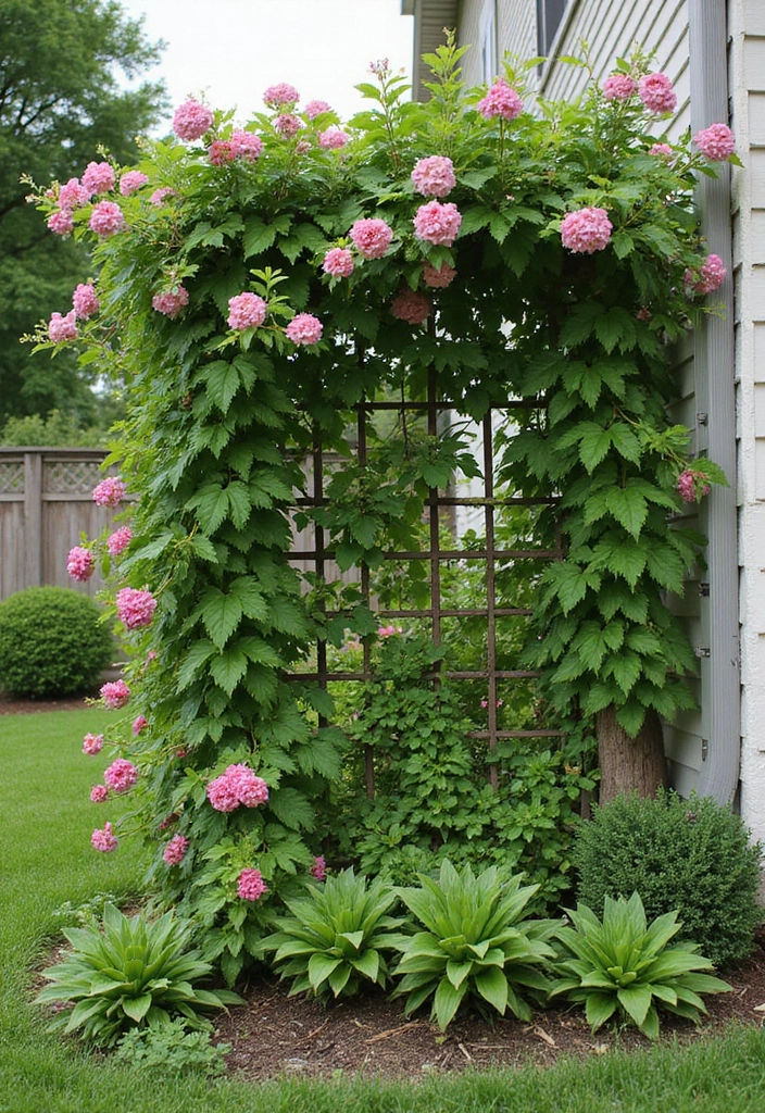 30 Small Front Garden Ideas That Make a Huge Impact 12 30 Small Front Garden Ideas That Make a Huge Impact - 12. Climbing Plants