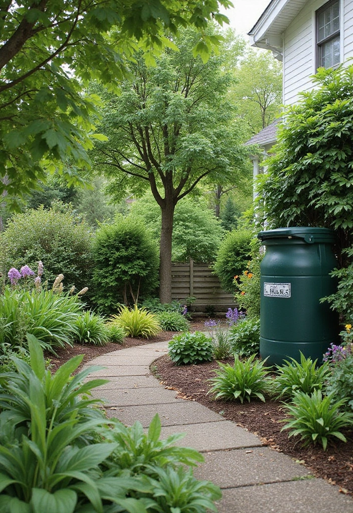 30 Small Front Garden Ideas That Make a Huge Impact 16 30 Small Front Garden Ideas That Make a Huge Impact - 16. Eco-Friendly Solutions