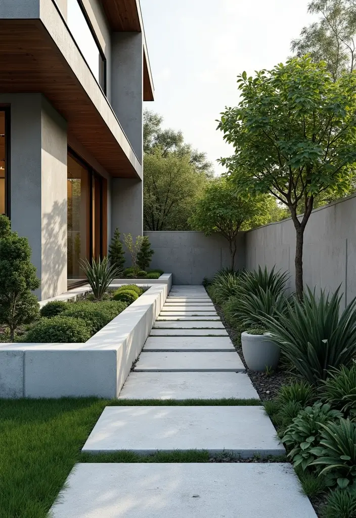 30 Small Front Garden Ideas That Make a Huge Impact 21 30 Small Front Garden Ideas That Make a Huge Impact - 21. Geometric Gardens