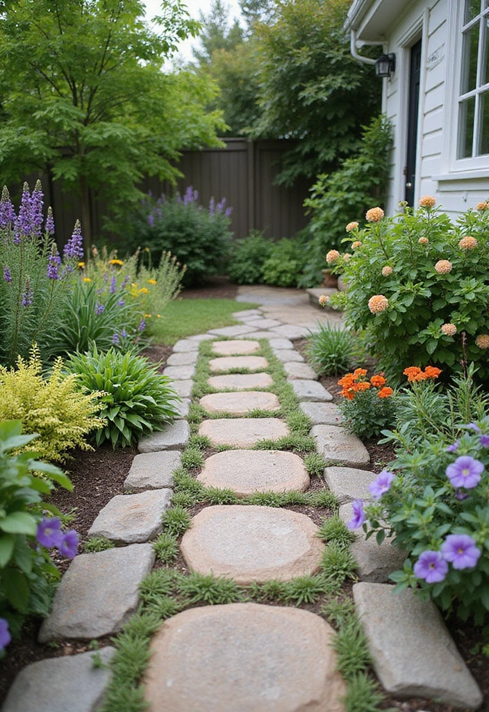 30 Small Front Garden Ideas That Make a Huge Impact 23 30 Small Front Garden Ideas That Make a Huge Impact - 23. Natural Stone Borders