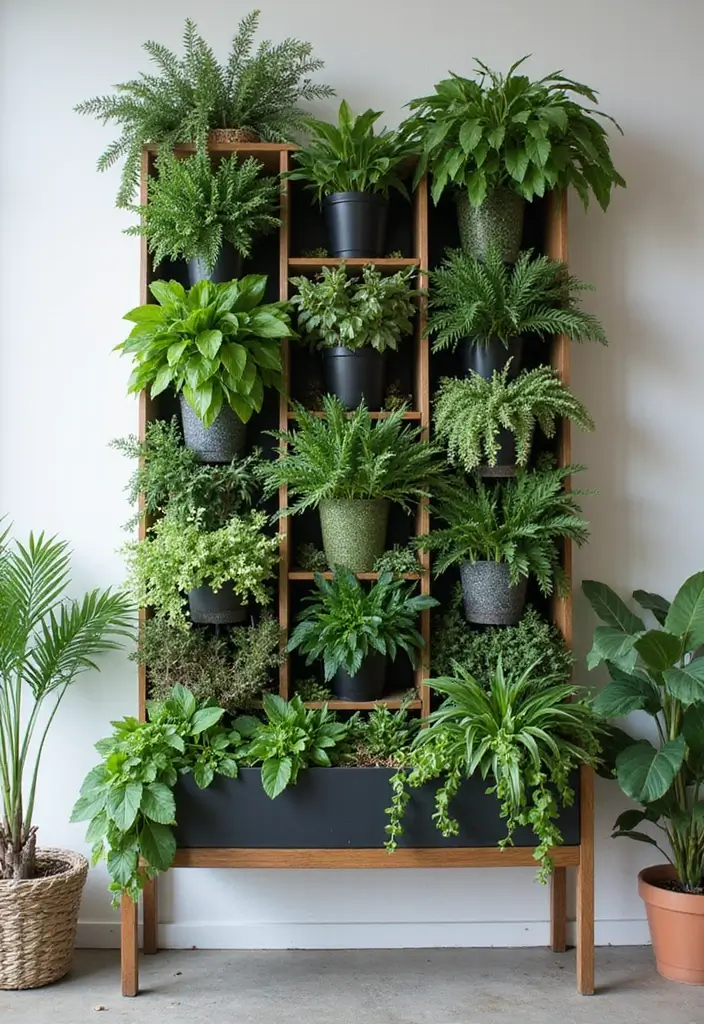 30 Small Garden Ideas on a Budget That Look Expensive 13 30 Small Garden Ideas on a Budget That Look Expensive - 13. Indoor Vertical Garden
