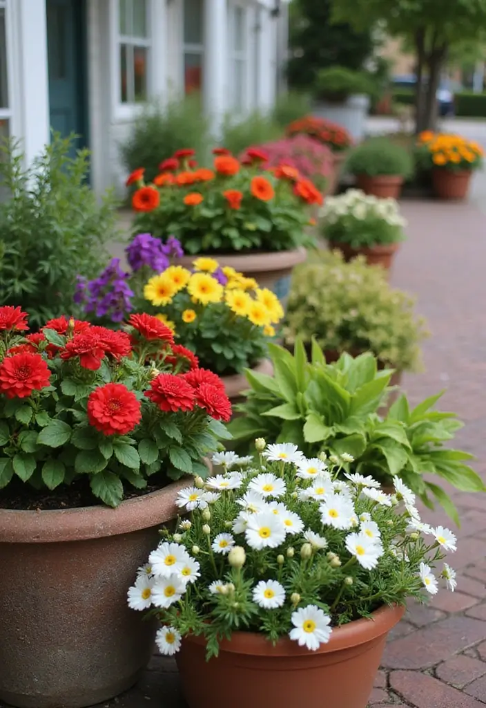 30 Small Garden Ideas on a Budget That Look Expensive 18 30 Small Garden Ideas on a Budget That Look Expensive - 18. Seasonal Planters