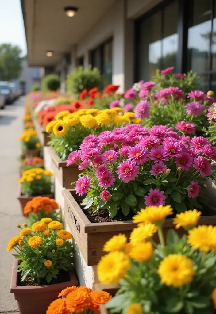 30 Small Garden Ideas on a Budget That Look Expensive 9 30 Small Garden Ideas on a Budget That Look Expensive - 9. Colorful Flower Boxes