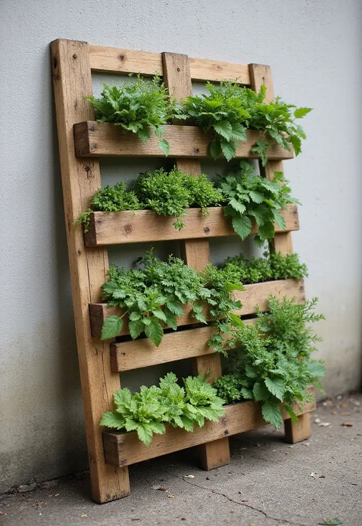 30 Small Patio Garden Ideas That Bring Big Style 15 30 Small Patio Garden Ideas That Bring Big Style - 15. Pallet Garden