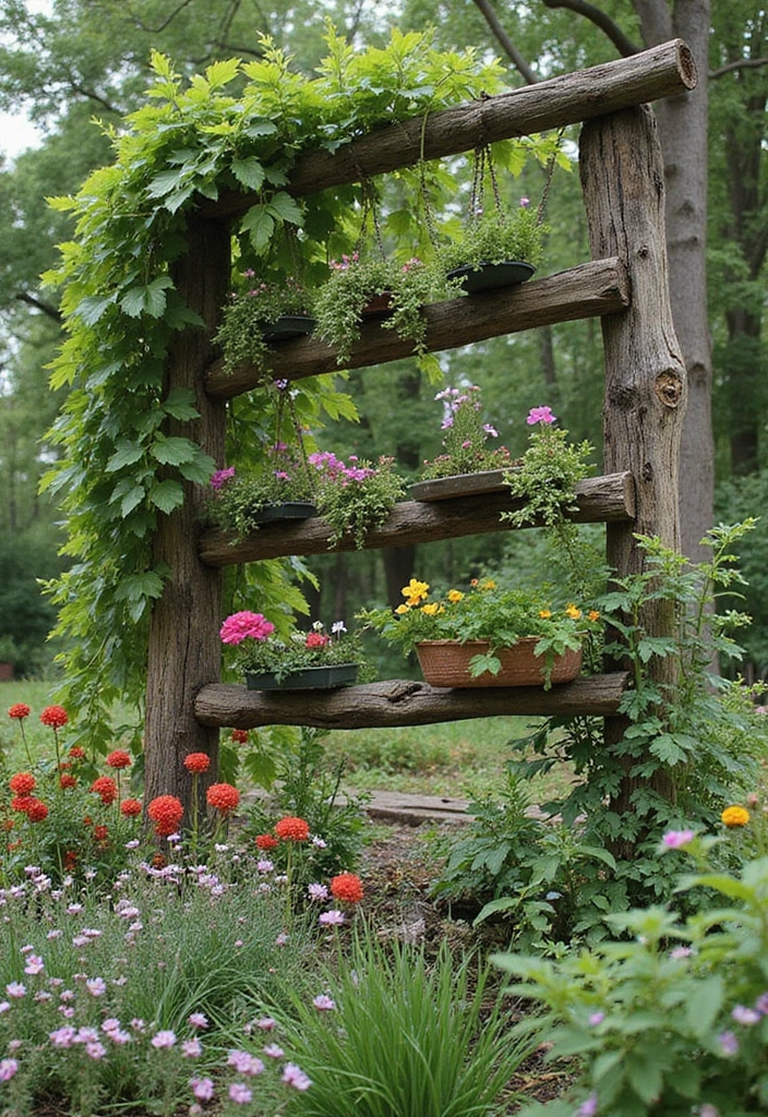 30 Small Yard Garden Ideas That Make Every Inch Count 4 30 Small Yard Garden Ideas That Make Every Inch Count - 4. Repurposed Vertical Trellises