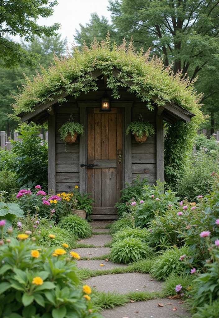 30 Small Yard Garden Ideas That Make Every Inch Count 8 30 Small Yard Garden Ideas That Make Every Inch Count - 8. Green Roofs for Sheds