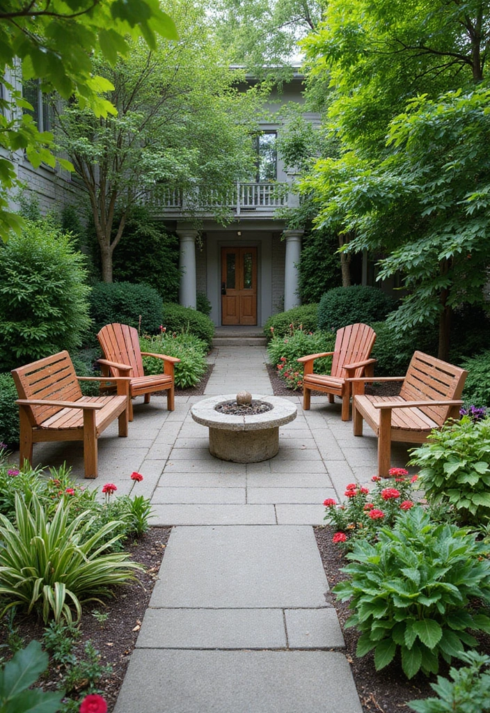 30 Square Garden Design Ideas That Are Symmetrical and Stunning 24 30 Square Garden Design Ideas That Are Symmetrical and Stunning - 24. Cozy Seating Nooks