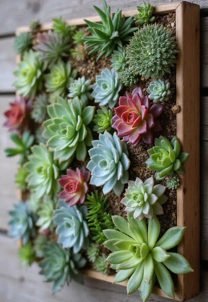 30 Stunning Garden Design Ideas You’ll Want to Copy Right Away 1 30 Stunning Garden Design Ideas You’ll Want to Copy Right Away - 1. Vertical Succulent Wall