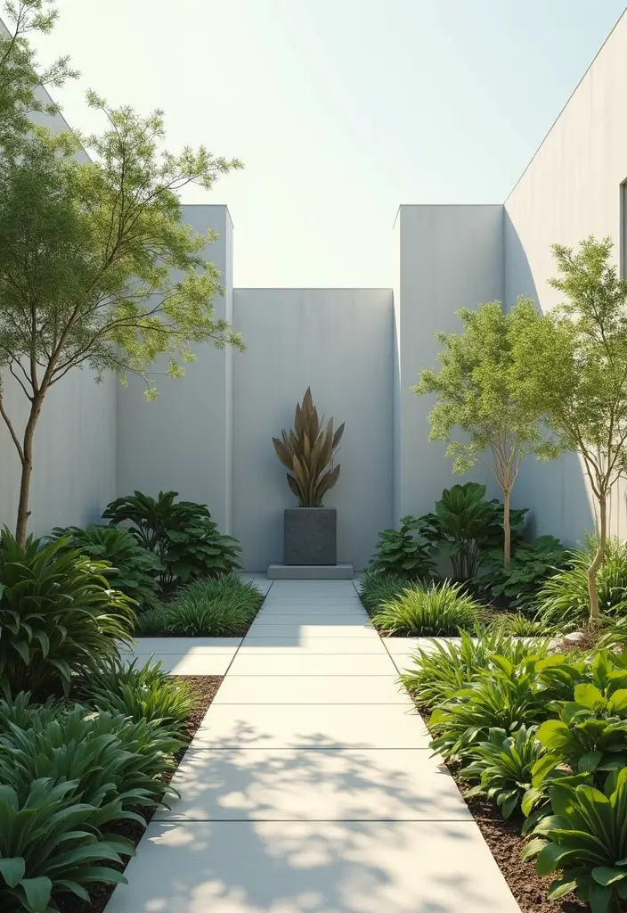 30 Stunning Garden Design Ideas You’ll Want to Copy Right Away 23 30 Stunning Garden Design Ideas You’ll Want to Copy Right Away - 23. Minimalist Garden Design