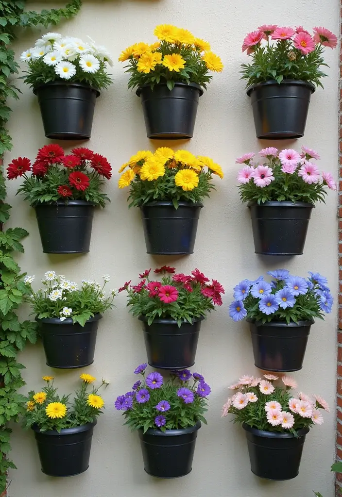 30 Stunning Garden Design Ideas You’ll Want to Copy Right Away 7 30 Stunning Garden Design Ideas You’ll Want to Copy Right Away - 7. Wall-Mounted Planters