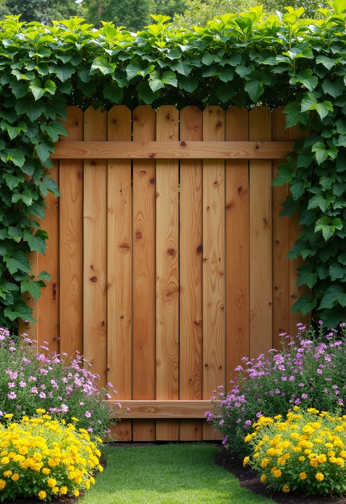 30 Stylish Garden Fence Ideas That Add Privacy and Charm 24 30 Stylish Garden Fence Ideas That Add Privacy and Charm - 24. Treated Wooden Fences