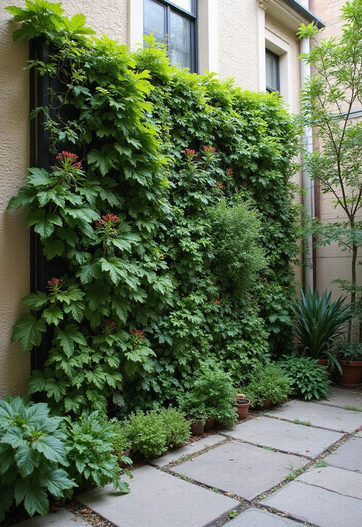 30 Stylish Garden Fence Ideas That Add Privacy and Charm 4 30 Stylish Garden Fence Ideas That Add Privacy and Charm - 4. Living Green Walls