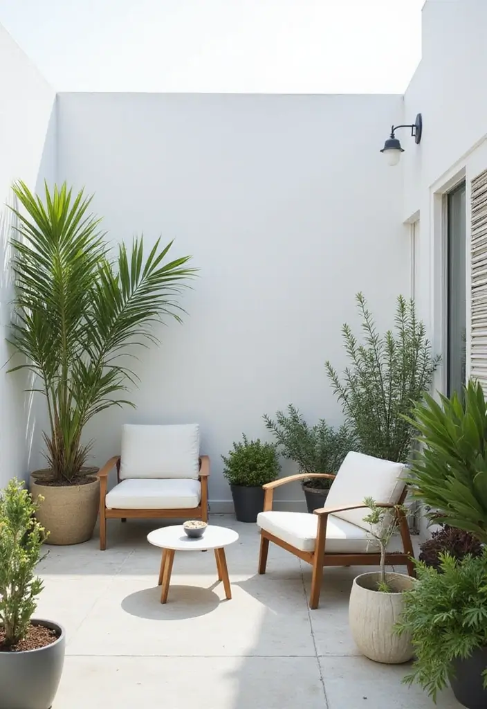30 Terrace Garden Ideas That Redefine Outdoor Living 14 30 Terrace Garden Ideas That Redefine Outdoor Living - 14. Minimalist Gardens: Less is More