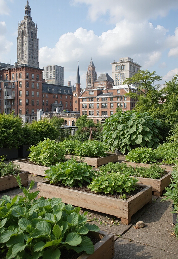 30 Terrace Garden Ideas That Redefine Outdoor Living 17 30 Terrace Garden Ideas That Redefine Outdoor Living - 17. Rooftop Urban Farming: Grow for Good