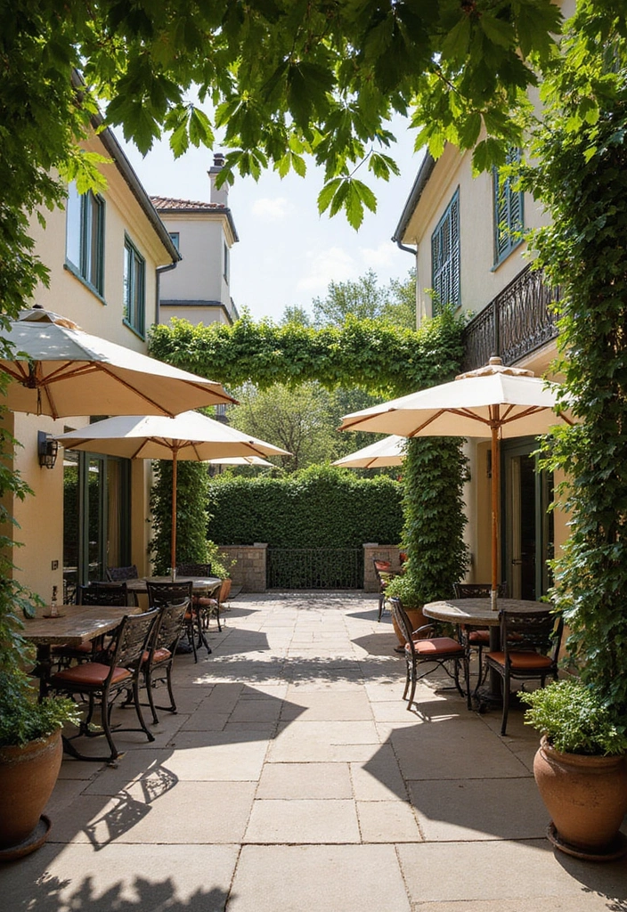 30 Terrace Garden Ideas That Redefine Outdoor Living 27 30 Terrace Garden Ideas That Redefine Outdoor Living - 27. Shade Solutions: Comfort in Any Weather