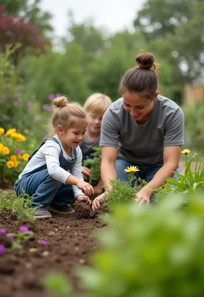 30 Terrace Garden Ideas That Redefine Outdoor Living 30 30 Terrace Garden Ideas That Redefine Outdoor Living - 30. Family Gardens: Creating Togetherness