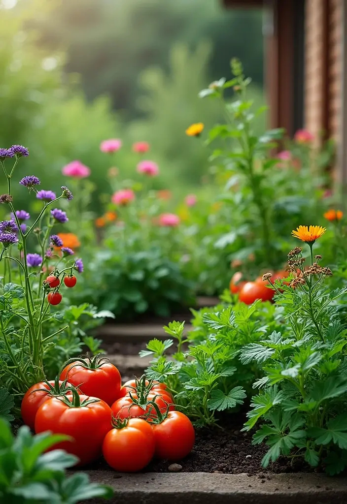 30 Terrace Garden Ideas That Redefine Outdoor Living 4 30 Terrace Garden Ideas That Redefine Outdoor Living - 4. Edible Landscaping: Growing Your Own Greens