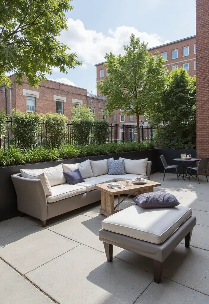 30 Terrace Garden Ideas That Redefine Outdoor Living 7 30 Terrace Garden Ideas That Redefine Outdoor Living - 7. Multi-Use Furniture: Functionality Meets Style