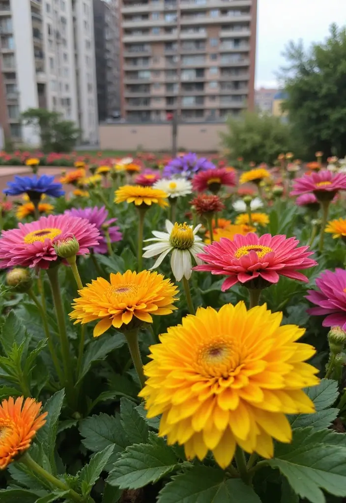 30 Terrace Garden Ideas That Redefine Outdoor Living 8 30 Terrace Garden Ideas That Redefine Outdoor Living - 8. Colorful Plant Combinations: A Feast for the Eyes