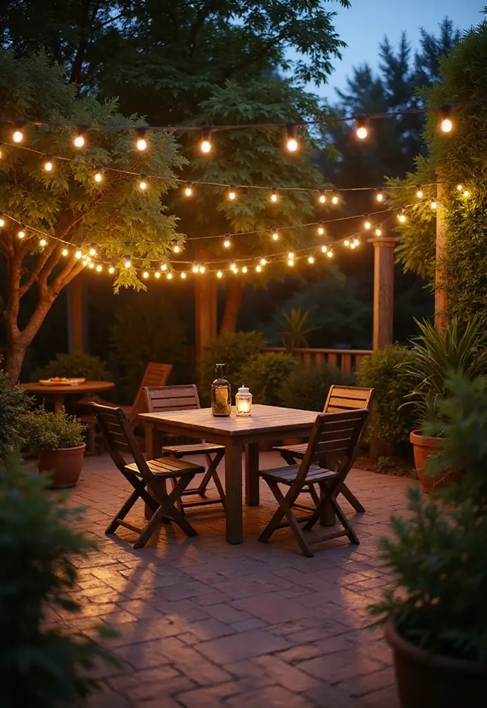 30 Terrace Garden Ideas That Redefine Outdoor Living 9 30 Terrace Garden Ideas That Redefine Outdoor Living - 9. Outdoor Lighting: Setting the Mood