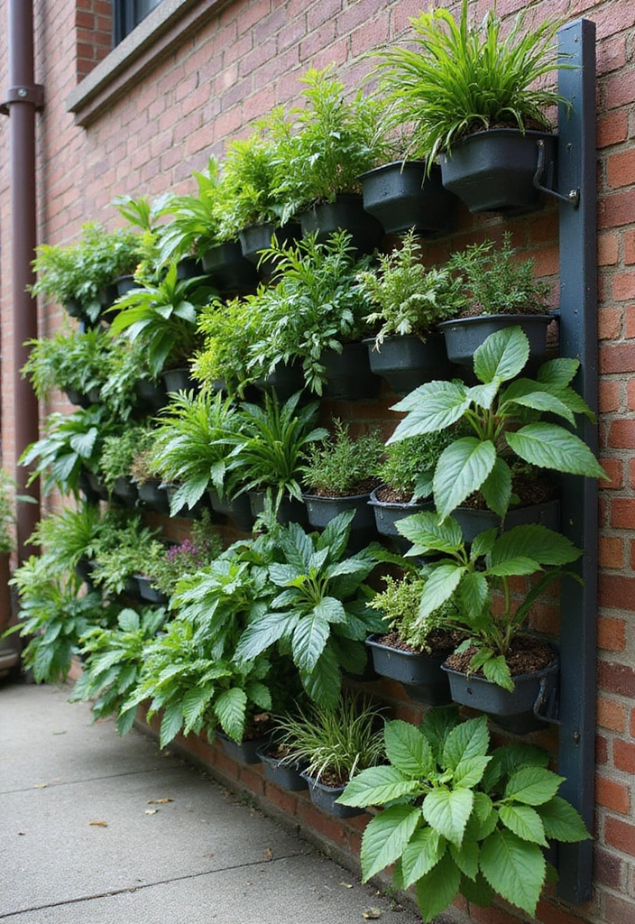 30 Tiny Garden Design Ideas That Look Surprisingly Spacious 1 30 Tiny Garden Design Ideas That Look Surprisingly Spacious - 1. Vertical Wall Gardens