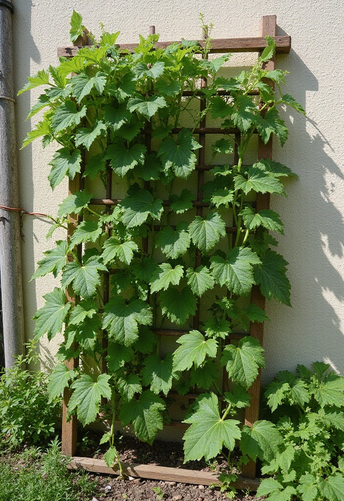 30 Tiny Garden Design Ideas That Look Surprisingly Spacious 13 30 Tiny Garden Design Ideas That Look Surprisingly Spacious - 13. Vertical Vegetable Gardens