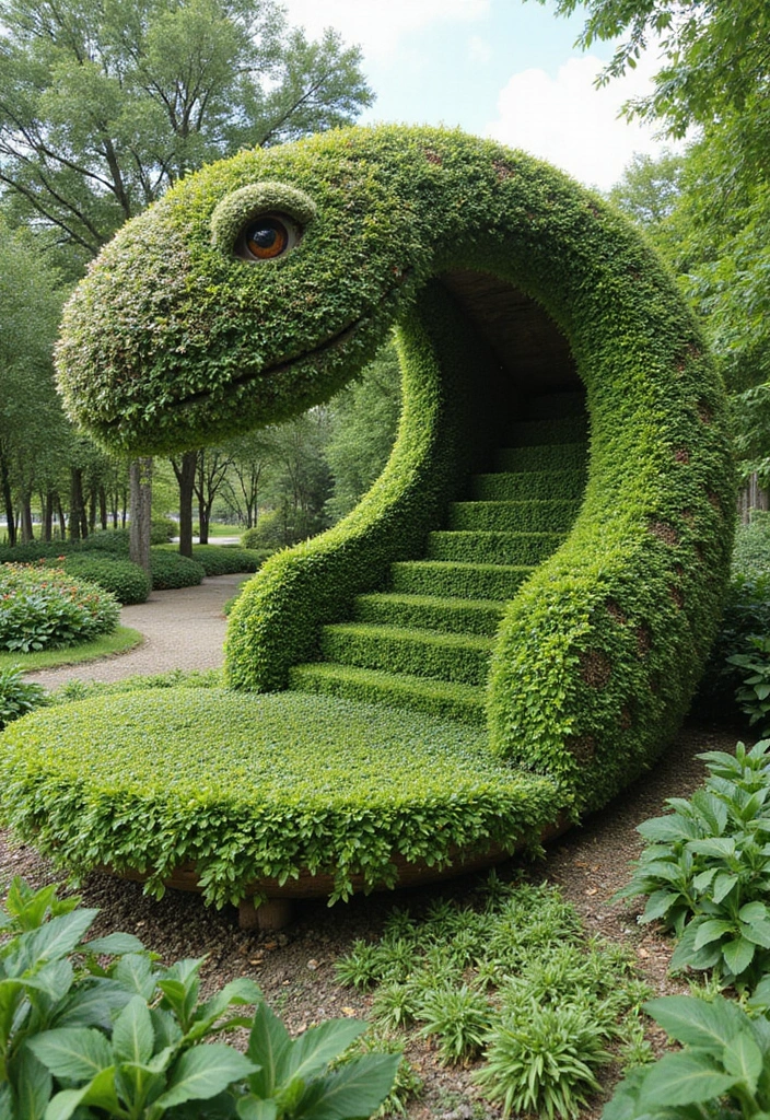 30 Tiny Garden Design Ideas That Look Surprisingly Spacious 16 30 Tiny Garden Design Ideas That Look Surprisingly Spacious - 16. Living Art Installations