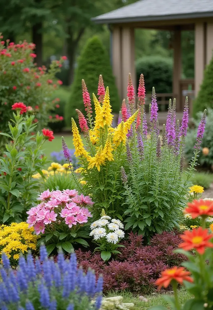 30 Tiny Garden Design Ideas That Look Surprisingly Spacious 24 30 Tiny Garden Design Ideas That Look Surprisingly Spacious - 24. Seasonal Displays