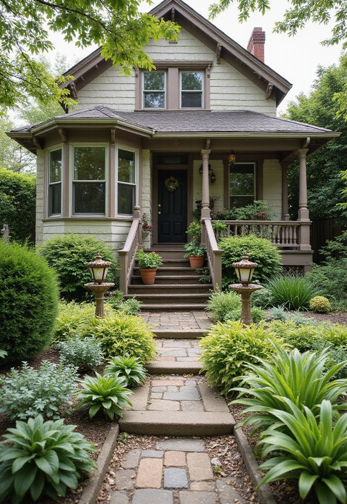 30 Victorian Front Garden Ideas Full of Elegance and Charm 22 30 Victorian Front Garden Ideas Full of Elegance and Charm - 22. Miniature Garden Spaces