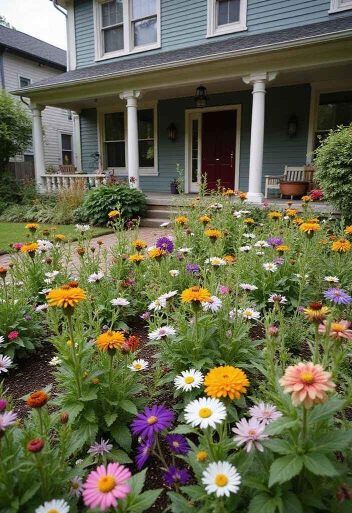 30 Victorian Front Garden Ideas Full of Elegance and Charm 25 30 Victorian Front Garden Ideas Full of Elegance and Charm - 25. Wildflower Areas