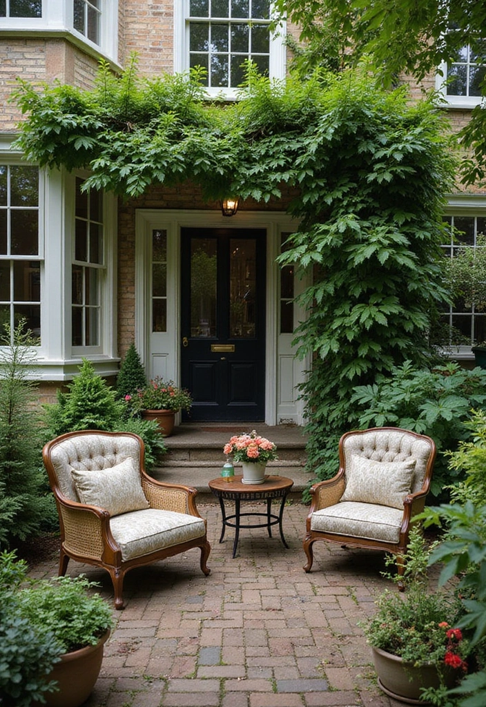30 Victorian Front Garden Ideas Full of Elegance and Charm 30 30 Victorian Front Garden Ideas Full of Elegance and Charm - 30. Cozy Seating Areas