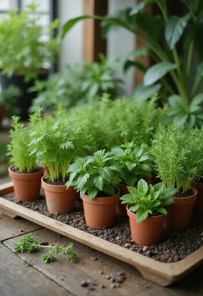 30 Zen Garden Ideas That Bring Peace and Serenity 18 30 Zen Garden Ideas That Bring Peace and Serenity - 18. Small Herb Garden