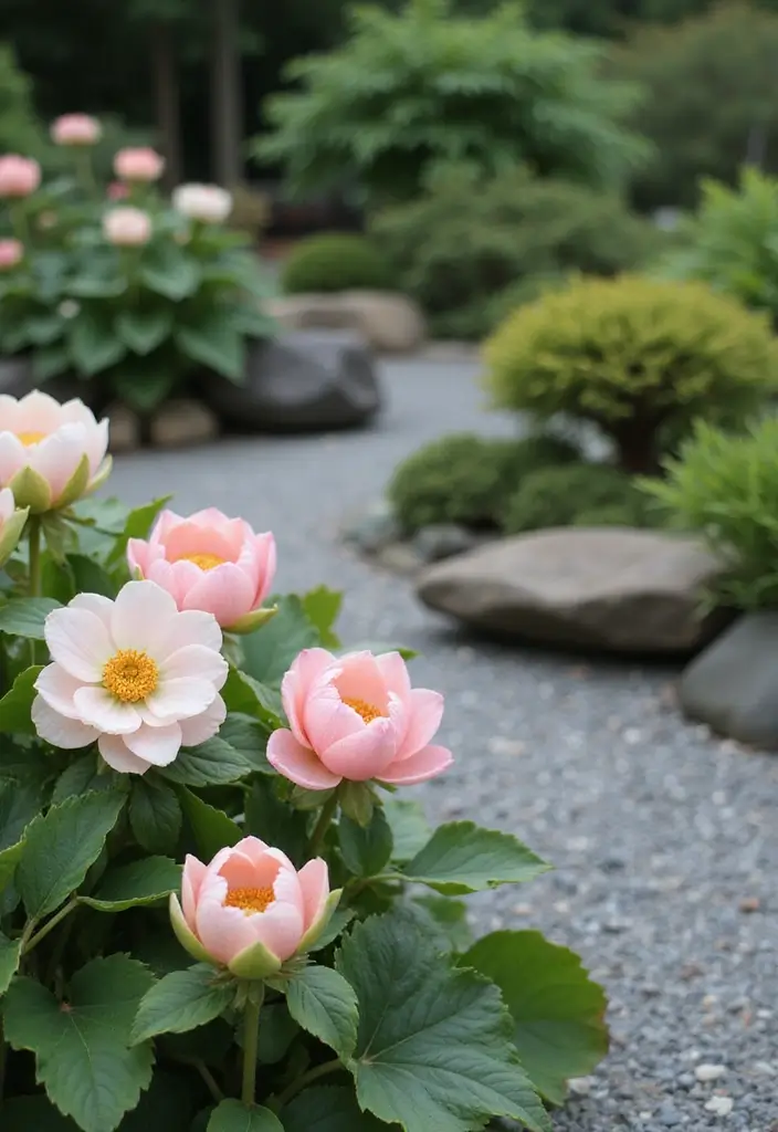 30 Zen Garden Ideas That Bring Peace and Serenity 20 30 Zen Garden Ideas That Bring Peace and Serenity - 20. Seasonal Blooms