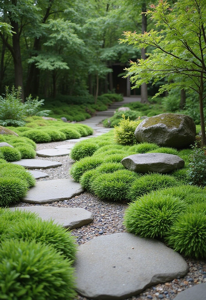 30 Zen Garden Ideas That Bring Peace and Serenity 25 30 Zen Garden Ideas That Bring Peace and Serenity - 25. Lush Ground Cover