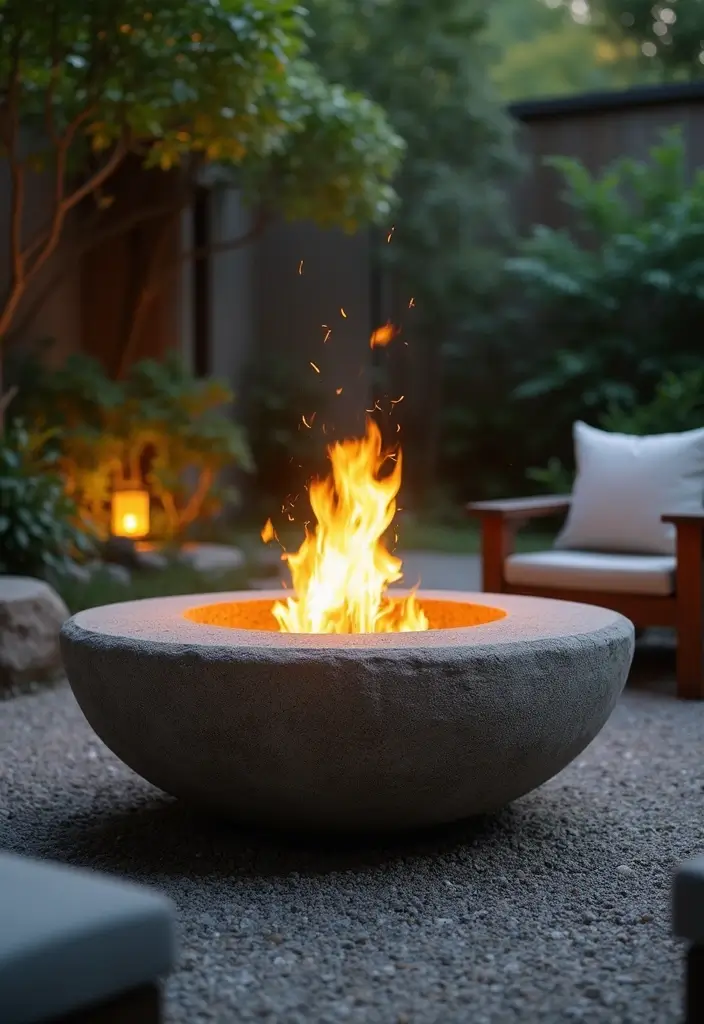 30 Zen Garden Ideas That Bring Peace and Serenity 28 30 Zen Garden Ideas That Bring Peace and Serenity - 28. Natural Fire Pit