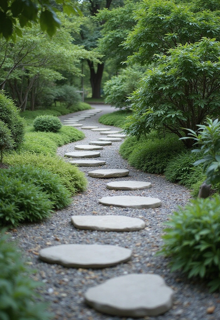 30 Zen Garden Ideas That Bring Peace and Serenity 9 30 Zen Garden Ideas That Bring Peace and Serenity - 9. Path of Stones