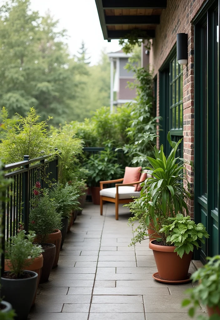 10 Balcony Planter Ideas for Small Space Growing - 8. Indoor/Outdoor Planters