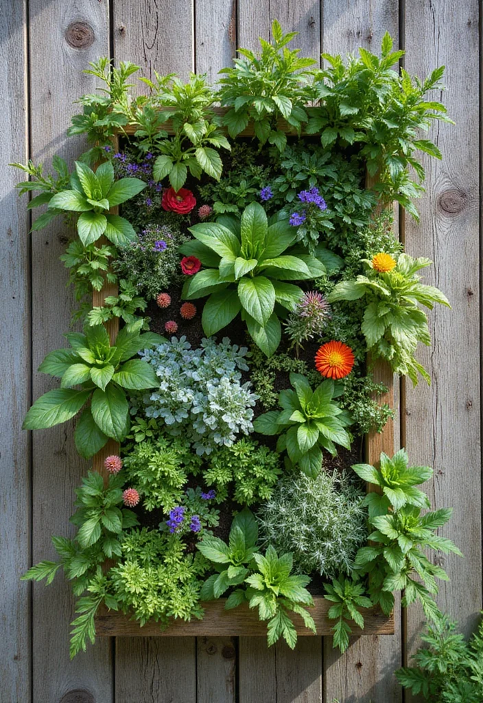 10 Cheapest Landscaping Ideas That Still Look Beautiful - 1. Vertical Gardens: Wall of Green