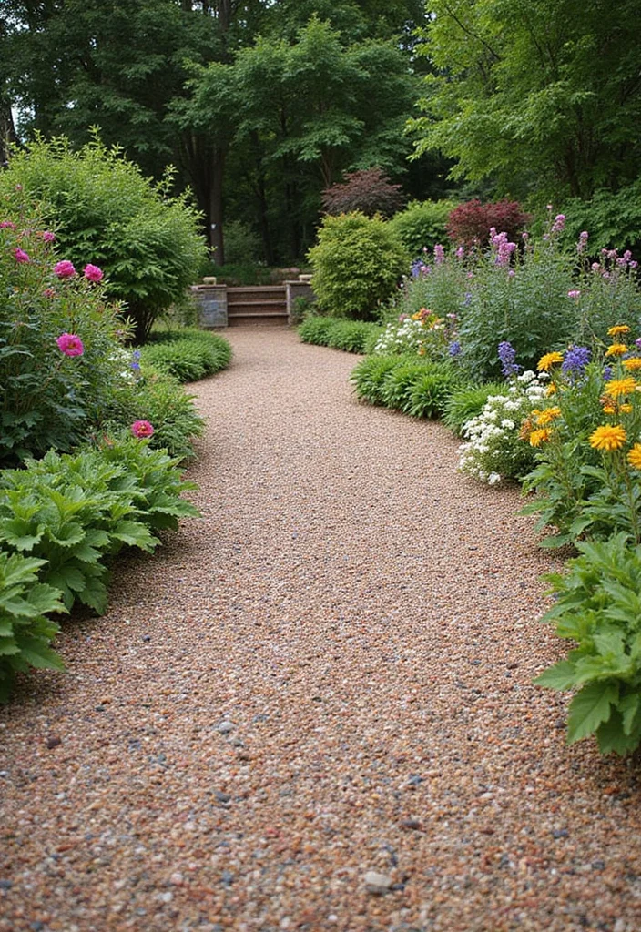 10 Cheapest Landscaping Ideas That Still Look Beautiful - 3. DIY Pathways Using Gravel or Wood Chips