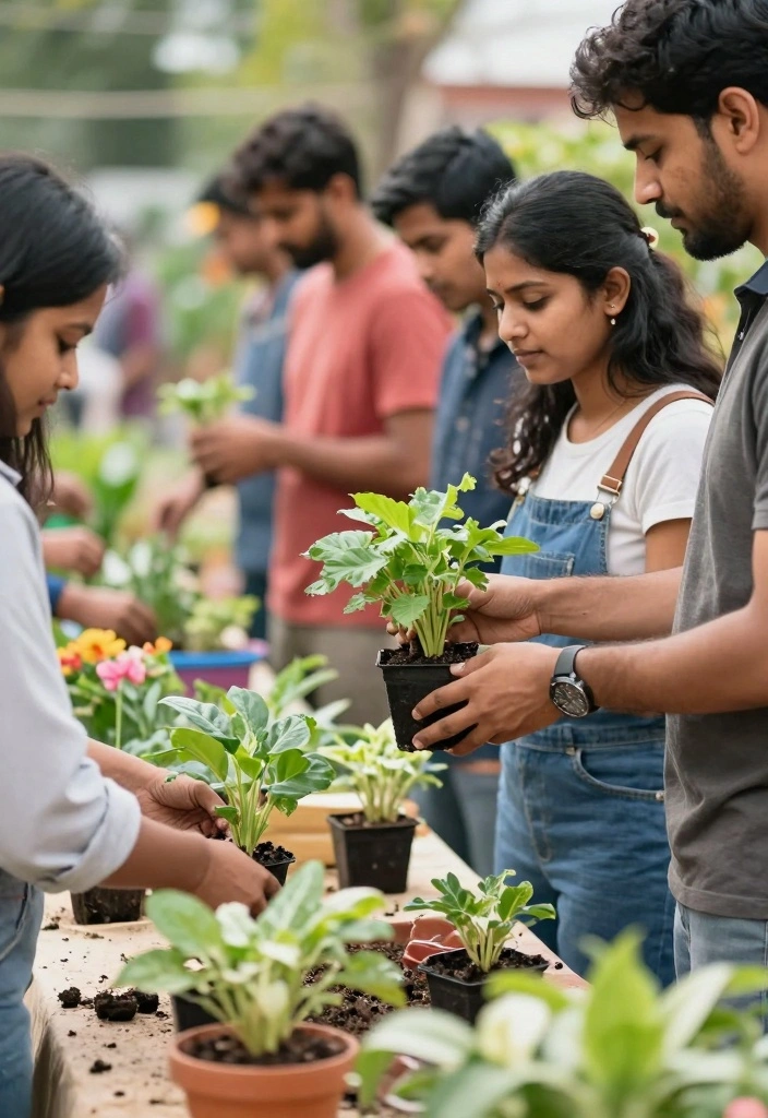 10 Cheapest Landscaping Ideas That Still Look Beautiful - 5. Plant Swaps with Neighbors