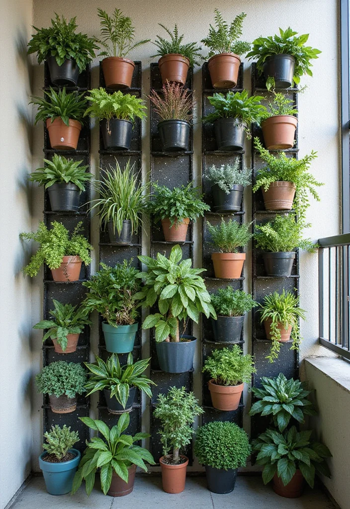 10 Outdoor Wall Planter Ideas for Vertical Greenery - 8. Decorative Wall Grids