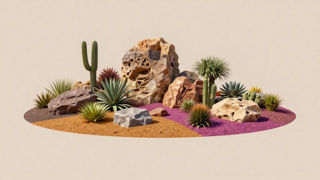 10 Rock and Mulch Landscaping Ideas for Easy Low Care Style