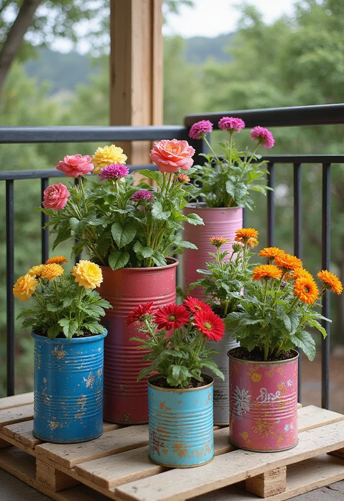 10 Small Flower Beds Ideas for Limited Spaces - 10. Creative Upcycling Ideas