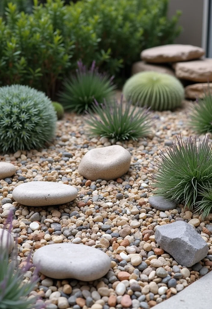 10 Small Front Yard Landscaping Ideas Townhouse Friendly - 6. Miniature Rock Garden