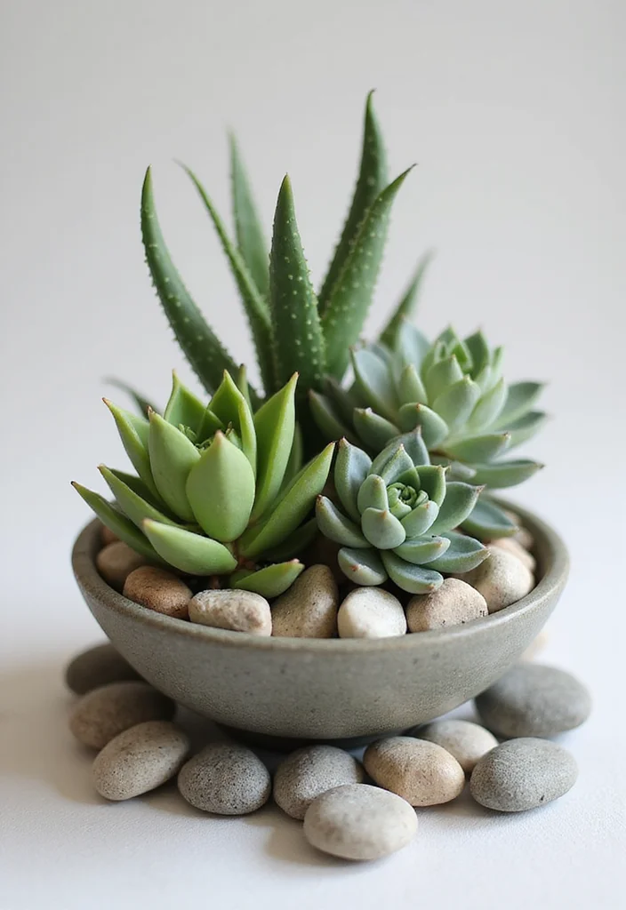 10 Small Zen Patio Ideas for a Calm Minimal Retreat - 1. Serene Succulent Display