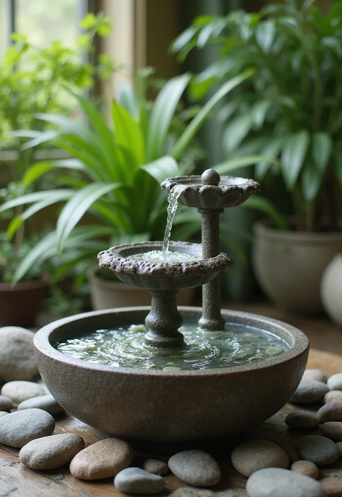 10 Small Zen Patio Ideas for a Calm Minimal Retreat - 2. Tranquil Water Feature