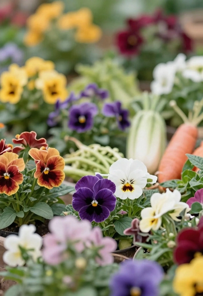 12 Backyard Flower Garden Ideas for Color All Season - 7. Edible Blooms
