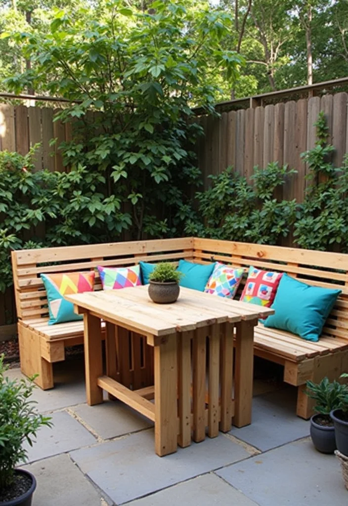 12 Backyard Patio Ideas on a Budget for Smart Upgrades - 1. DIY Pallet Furniture