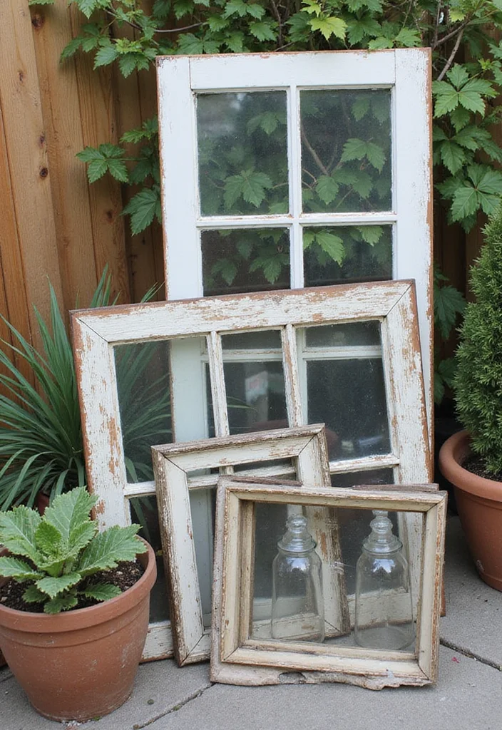 12 Backyard Patio Ideas on a Budget for Smart Upgrades - 11. Upcycled Decor