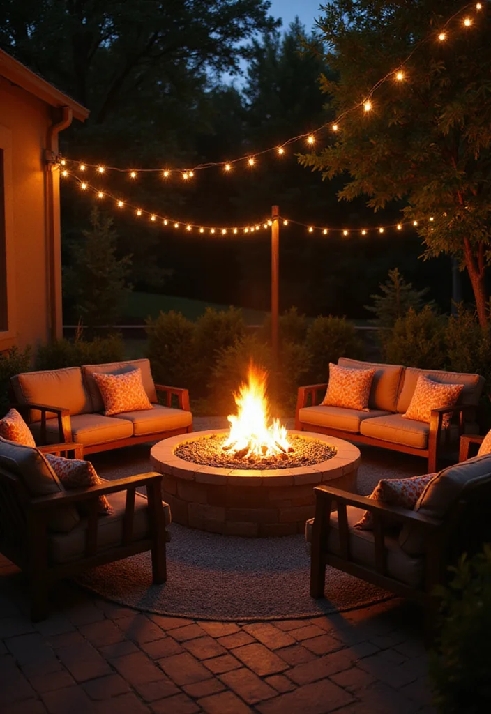 12 Backyard Patio Ideas on a Budget for Smart Upgrades - 5. Cozy Fire Pit